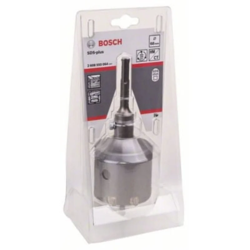 Set de couronnes trépans, 3 pièces, SDS-plus, 68 x 60 mm Bosch Outillages 2608550064 68 mm 3 pièces 1 set