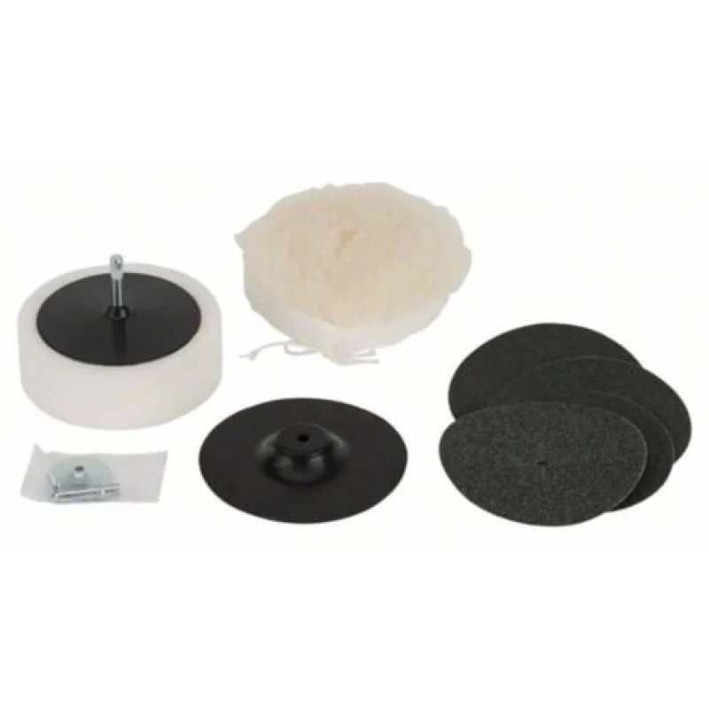 Set de polissage S 24, 8 pièces, pour perceuses Bosch Outillages 0603004101 N/A