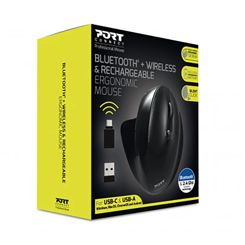SOURIS ERGONOMIQUE BLUETOOTH 900706-BT