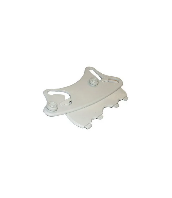 Support droit 2 roulettes panier superieur - Electrolux Arthur-Martin Faure Aeg Lincoln Zanussi Zoppas chap