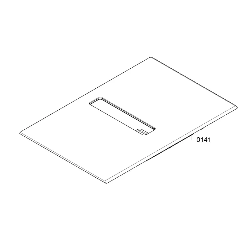 Surface vitrocéramique (repère 0141) SIEMENS 23001390