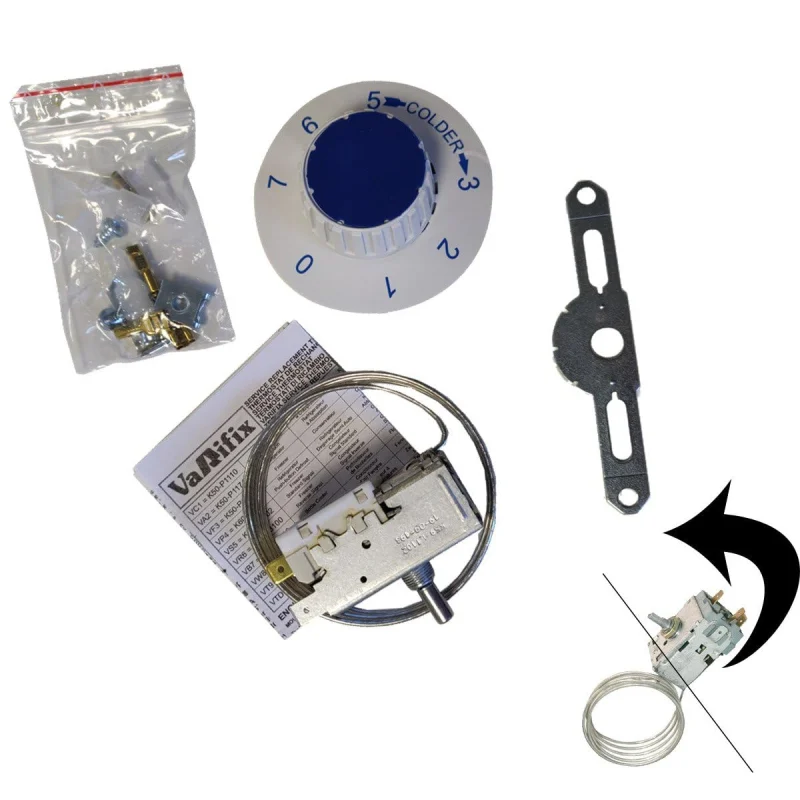 THERMOSTAT A130455 K59H2805 POUR REFRIGERATEUR WHIRLPOOL - 481927129047