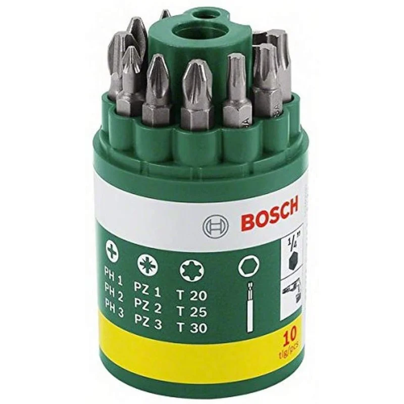 Tonnelet de 9 embouts de vissage BOSCH - Bosch Outillages