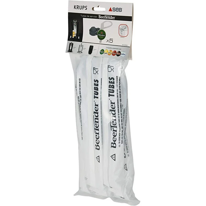 Tube de service(x5) pour Tireuse à bière Beertender KRUPS XI200000 (Lot de 6) - SEB