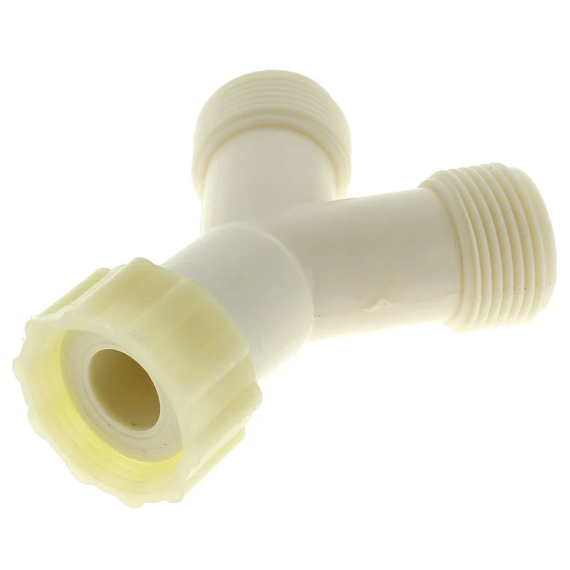 Tuyau d'arrivée d'eau - WPRO ALY009 - Y d'alimentation - diamètre 20/27mm - avec joint - Bleu