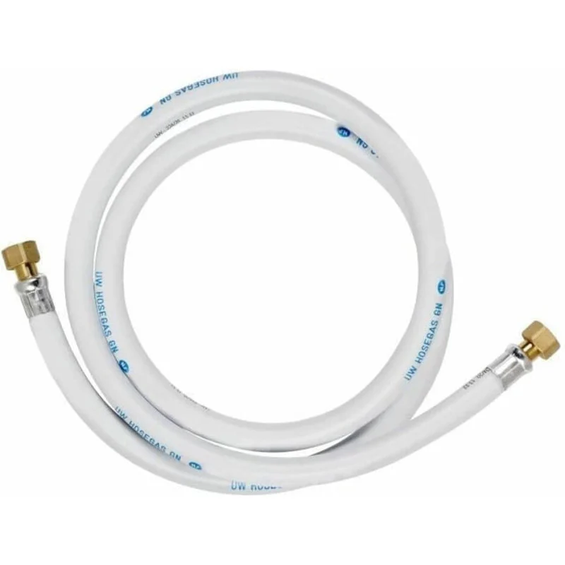 Tuyau de gaz (gaz naturel) souple en caoutchouc (2m) pour plaque de cuisson, Wpro - C00638588