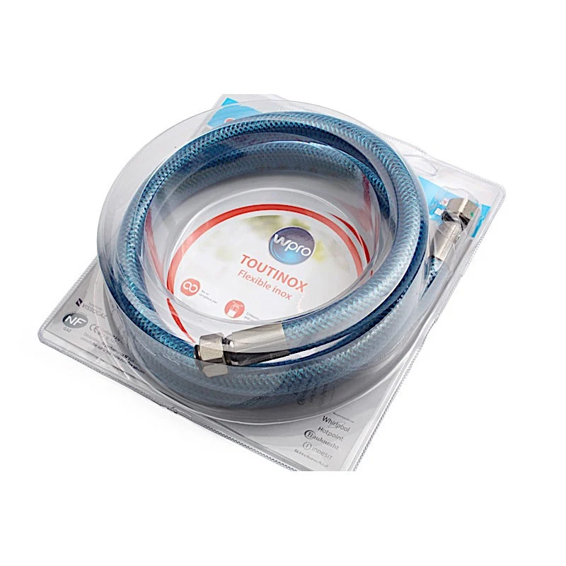 Tuyau de gaz pour gaz naturel 1.50M pour Plaque de cuisson, Wpro - 484000000332