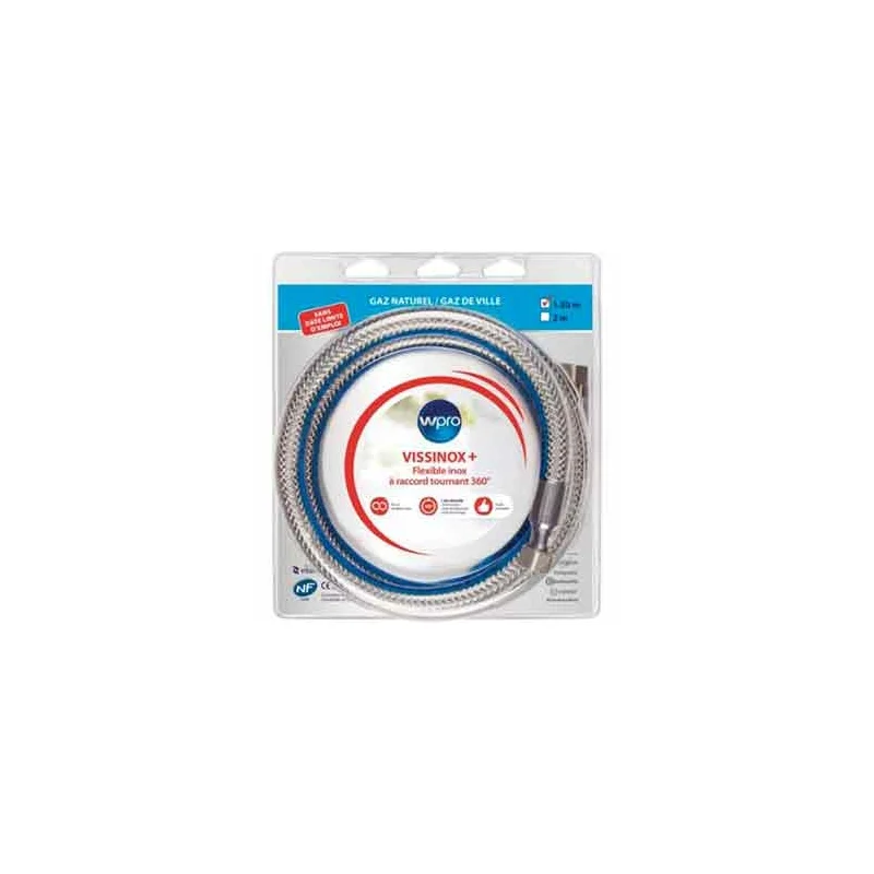 TUYAU GAZ NATUREL VISSINOX+ 484010678157 - Wpro