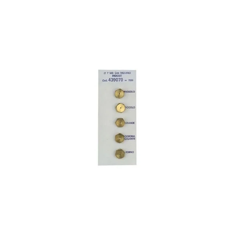 Universeel - gicleurs gaz naturel glem gas 6 mb