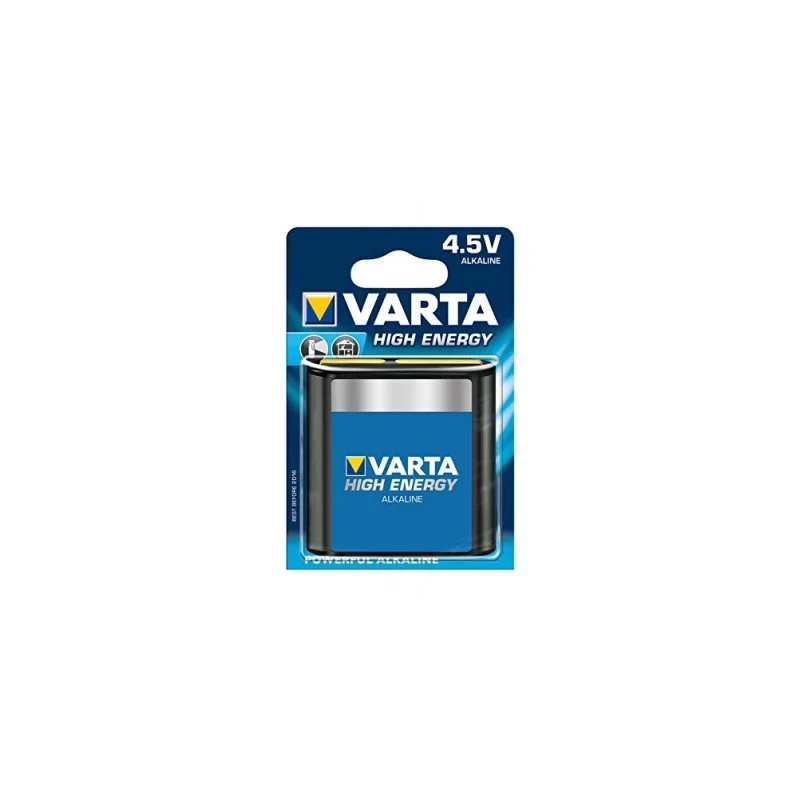 VARTA Lot de 8 Piles plate alcaline Longlife Power 3LR12 4,5 V