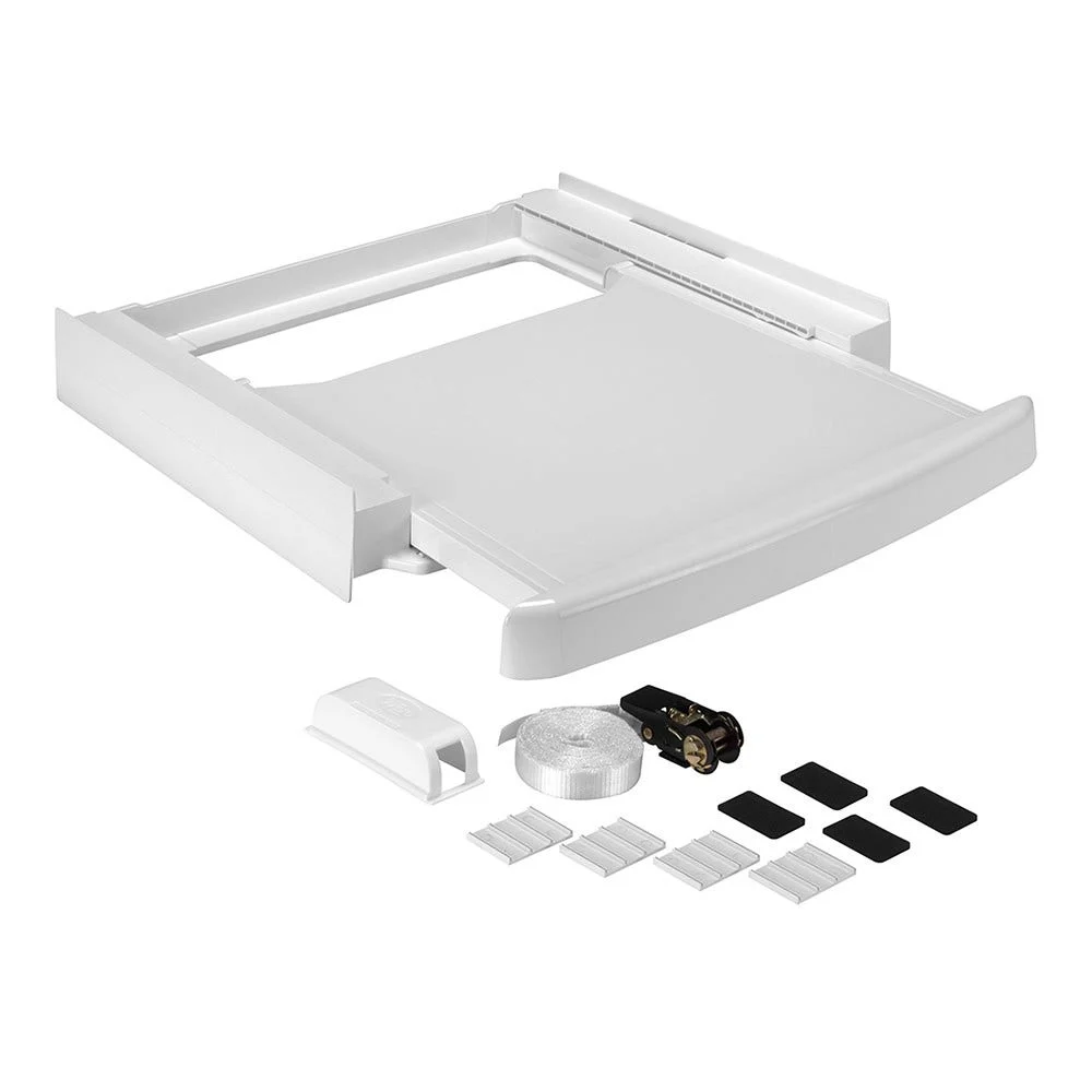 Kit de superposition universel pour lave-linge / sèche-linge 600x600x130mm - WPRO SKS101