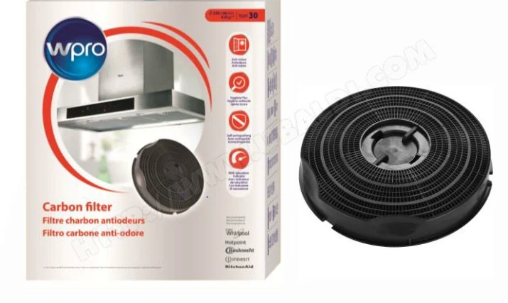 Filtre a charbon Wpro Type 30 CHF30 484000008609 - Promos