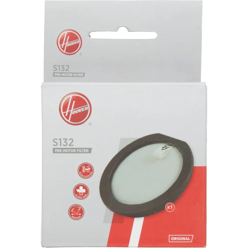 Filtre Pré-moteur S132 lavable pour aspirateurs H-Free 500 Hoover - 35602165