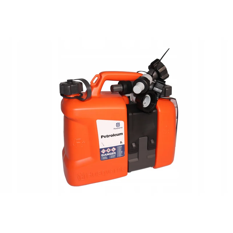 Husqvarna - Bidon double essence/huile (5 L + 2,5 L) avec porte-outils - 580754201
