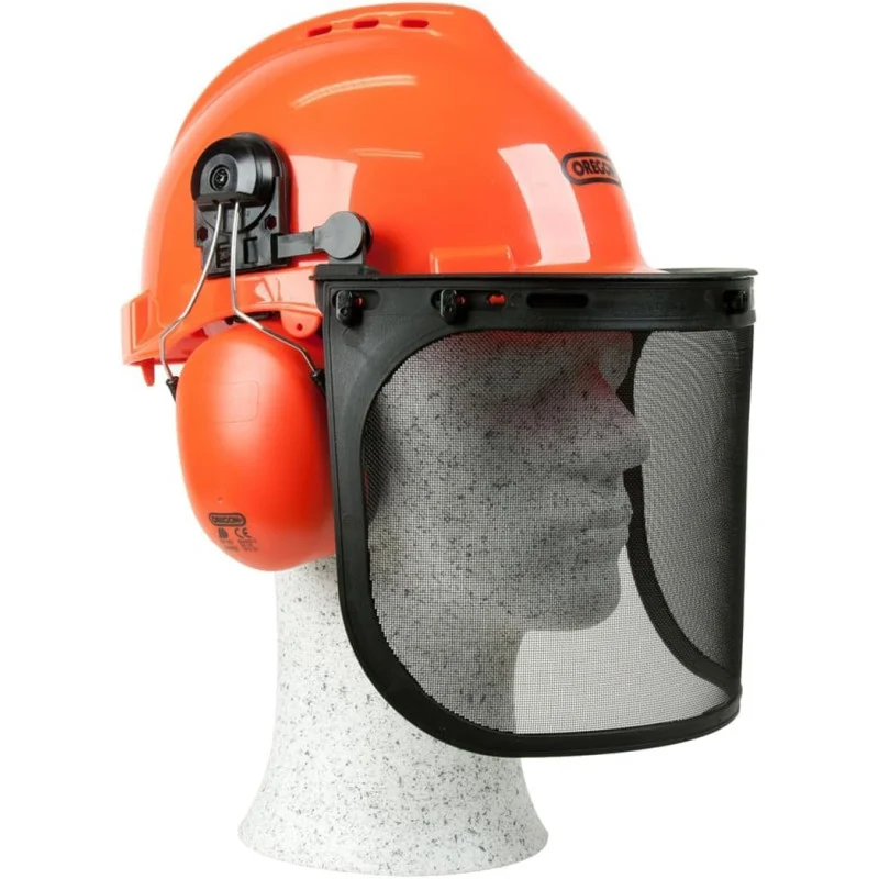 Oregon - Casque de Sécurité réglable Yukon avec protections auditives et visière en acier - 562412