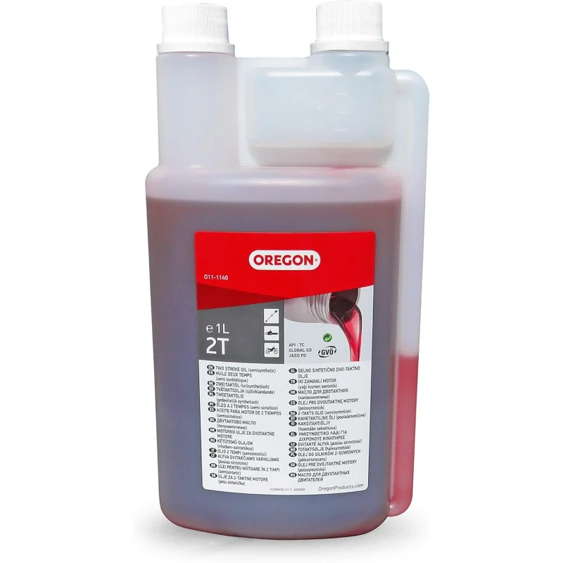 Oregon - Huile moteur deux temps (1L), Proportion carburant/huile 1:50 - O11-1140