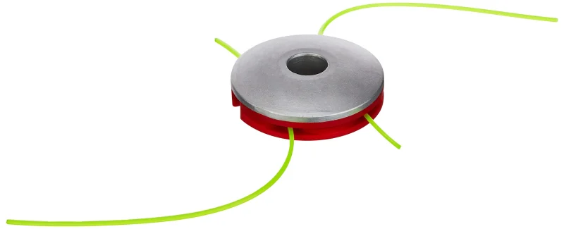 Tête à 2 Nylon Universelle Speed SF26 en Polyamide/Alu. Insertion Facile des brins de Fils, Rouge - DIVERS MARQUES