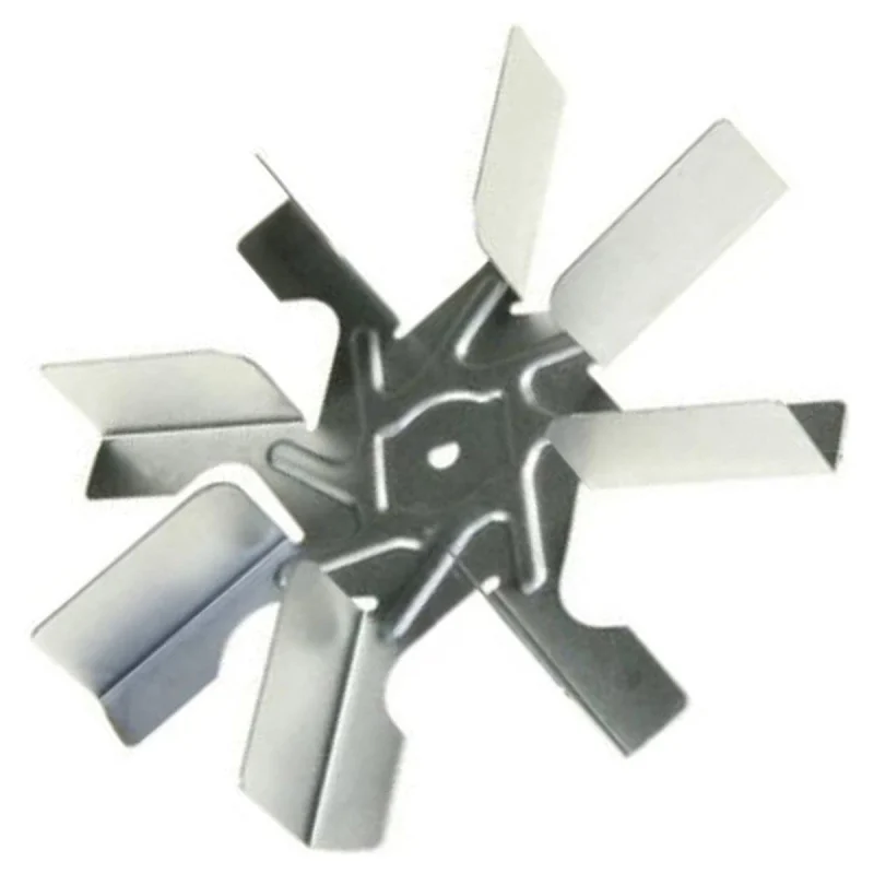 Turbine de ventilateur en metal d'origine Four micro-ondes 481251528106 WHIRLPOOL